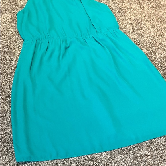 Green Halter Dress - Picture 2 of 12